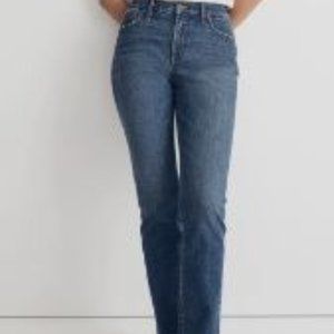 Madewell Classic Straight With Magic Pockets Med Wash NWT Waist 23